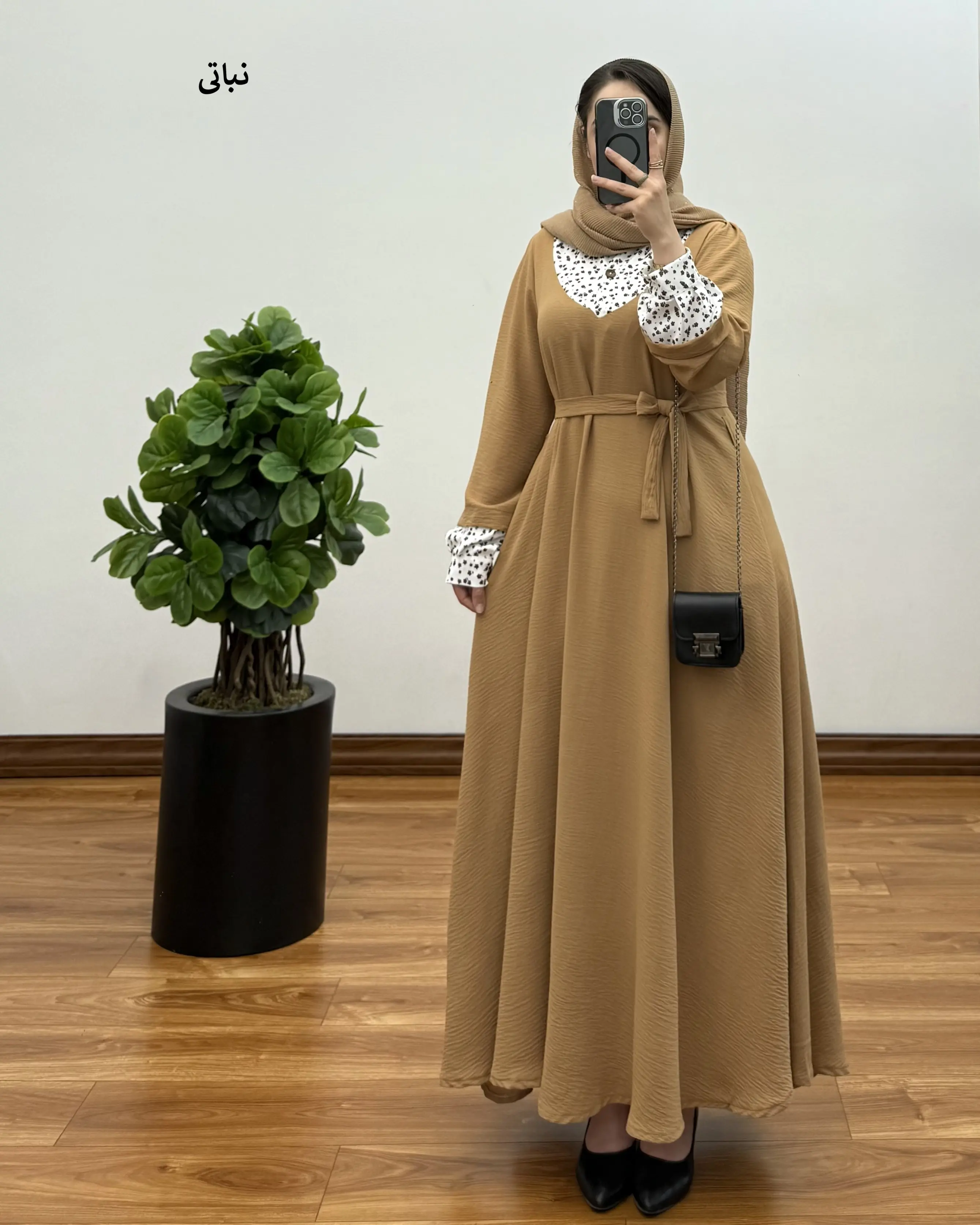 پیراهن مانتویی سوپرکلوش مهرانه بهاره